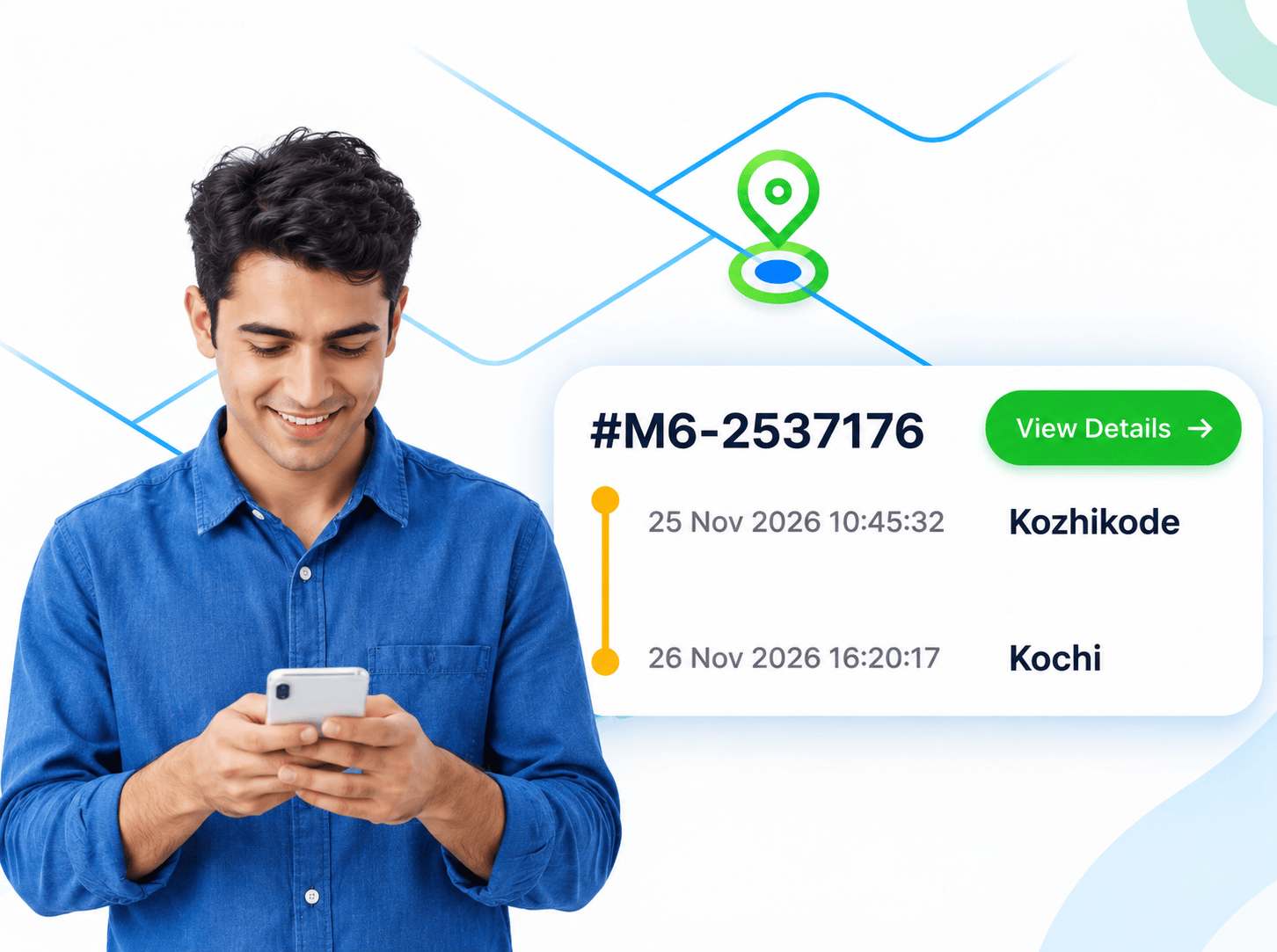 Real-time Package Tracking Updates